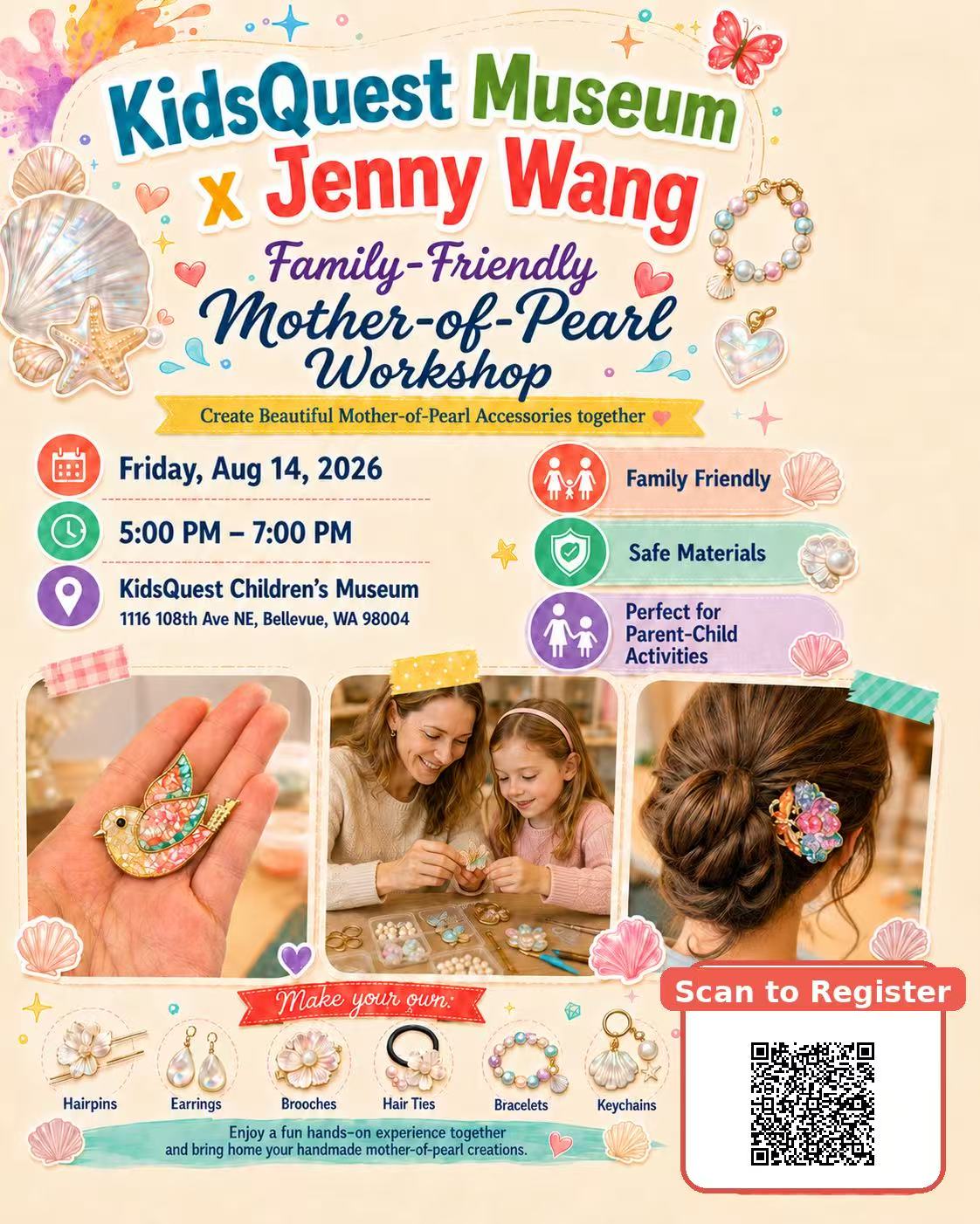 Family-Friendly Mother-of-Pearl Workshop
