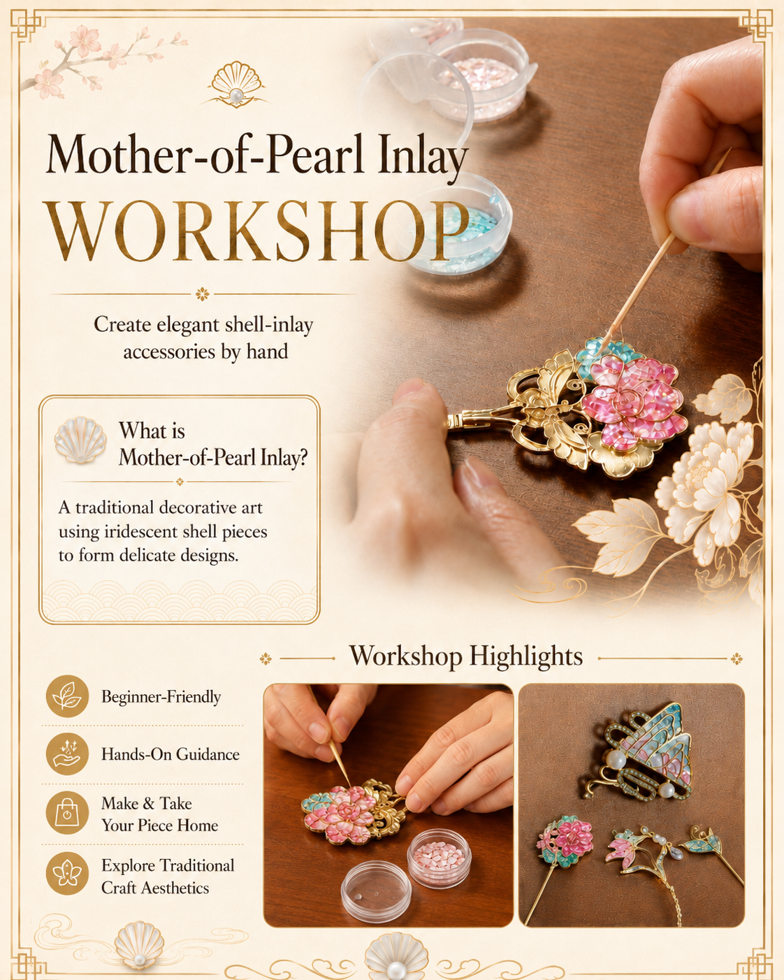 Mother-of-Pearl Inlay Workshop